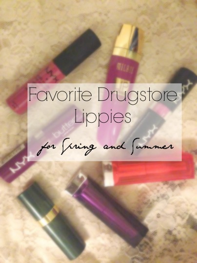 Favorite Drugstore Lipsticks for Spring and Summer